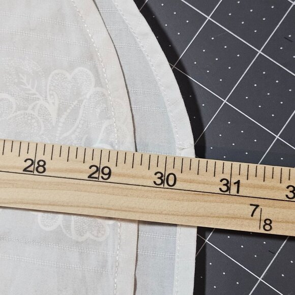 Tommy Bahama Men's Cotton Linen Blend White Long-Sleeve Shirt Boho Beach Travel - Picture 9 of 16